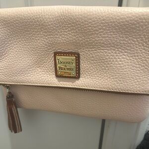 Dooney & Bourke Pink Leather Clutch